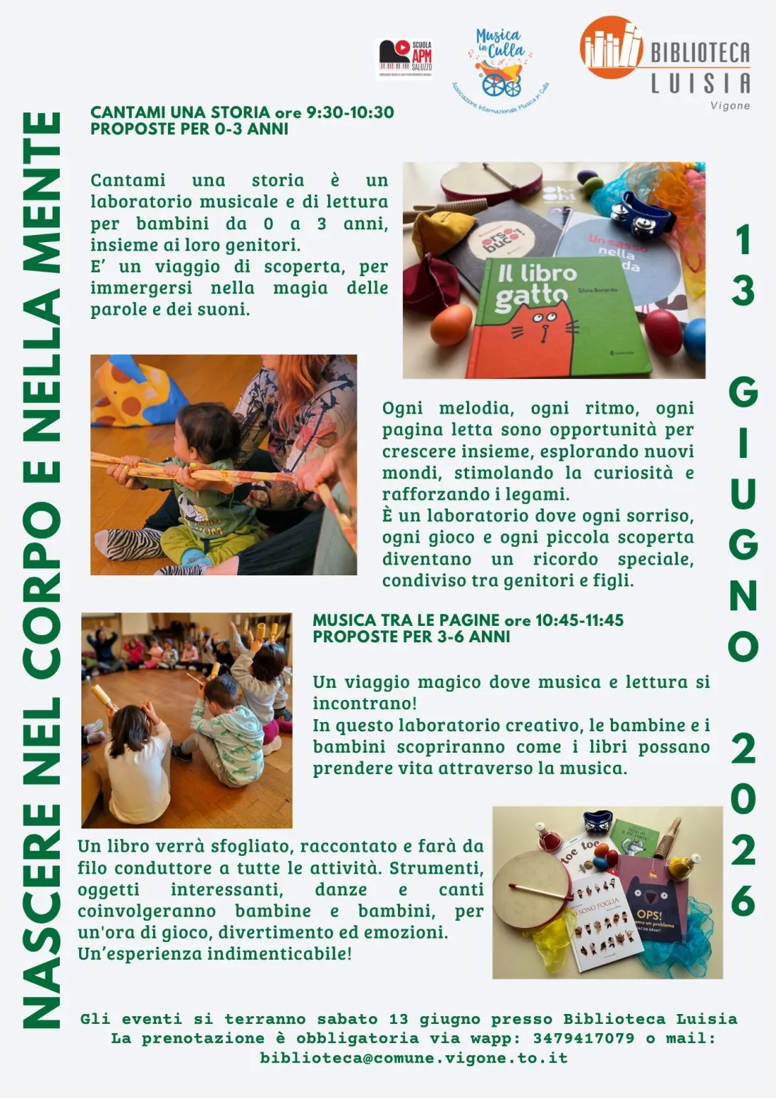Nascere nel corpo e nella mente