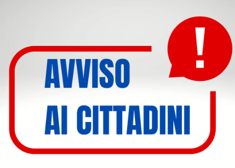 Avviso alla cittadinanza: Aggiornamento sistema di fonia comunale