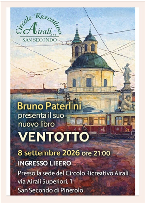 Presentazione del nuovo libro “Ventotto” di Bruno Paterlini